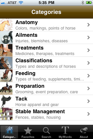 Horse Spanish for iPhone